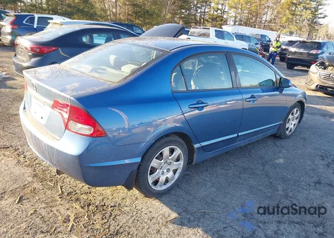 2009 Honda Civic Lx from USA, damaged, VIN 19XFA165X9E021202